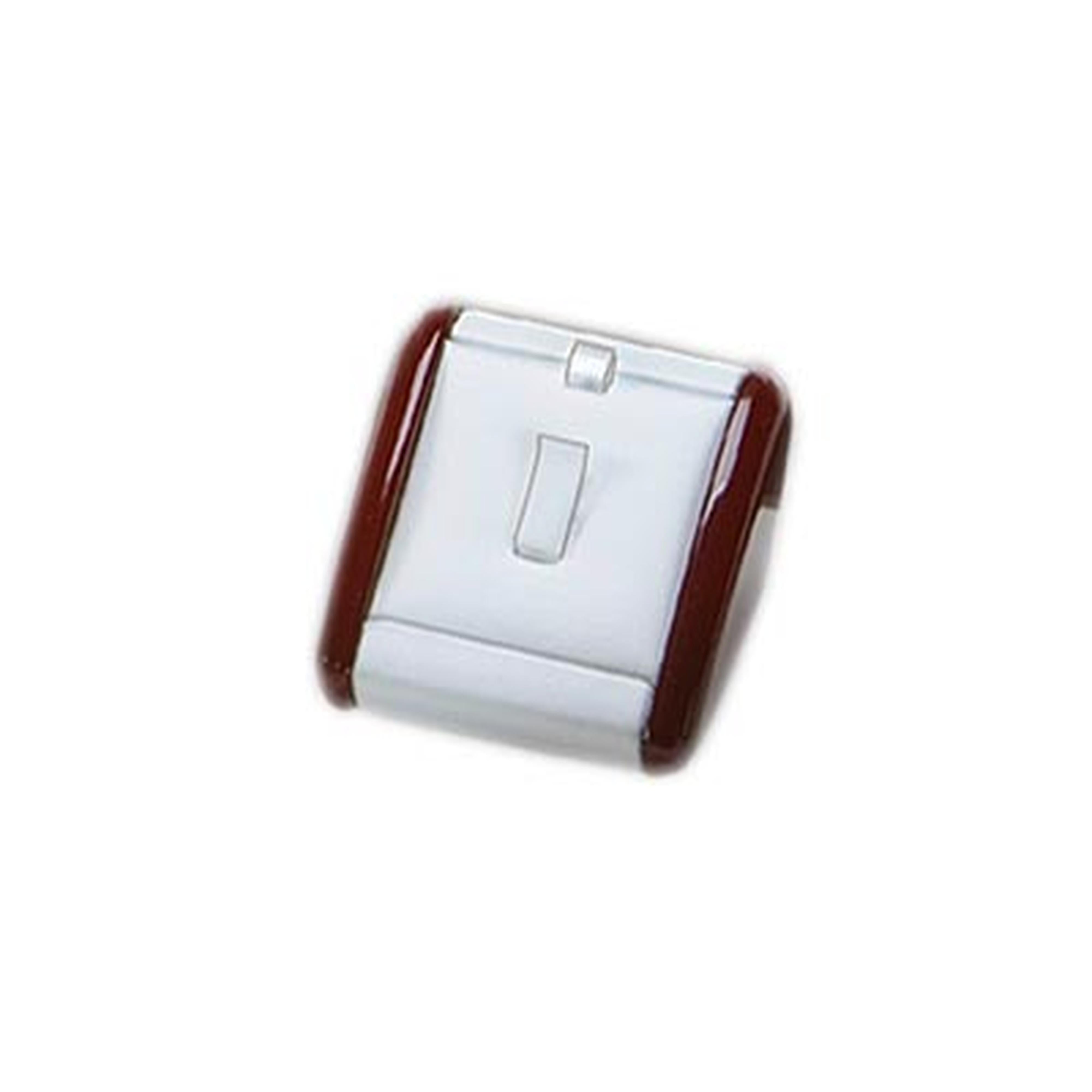 Leatherette & Wooden Ring Display