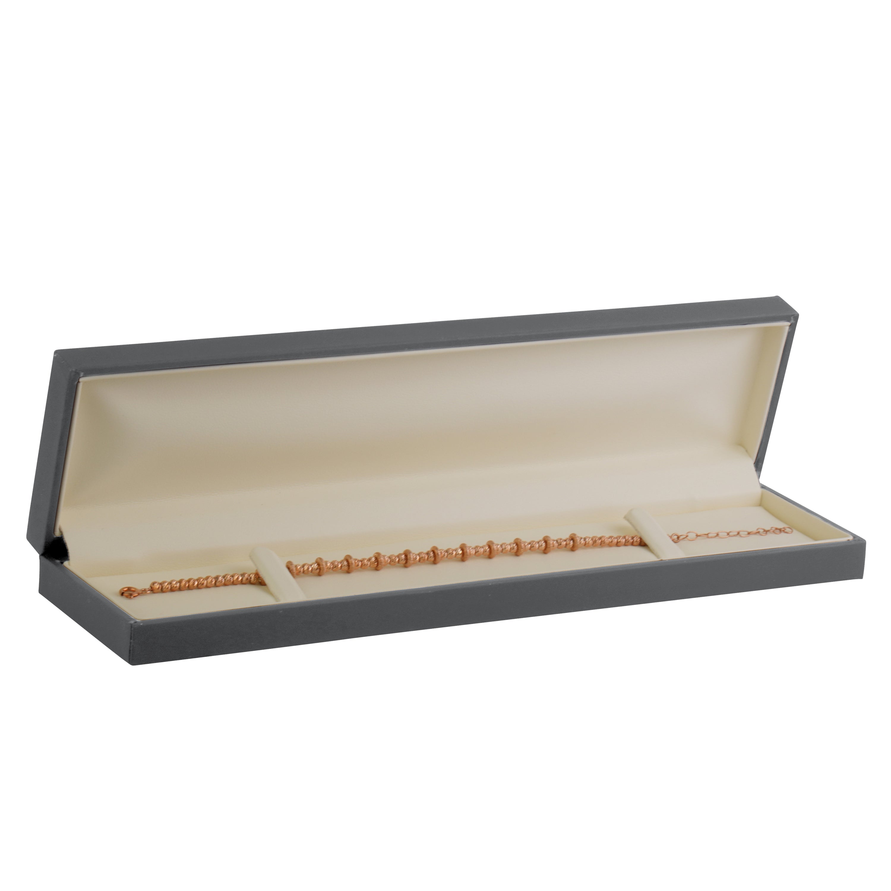 Matte Paper Covered Bracelet Box with Matching Moulded Sleeve