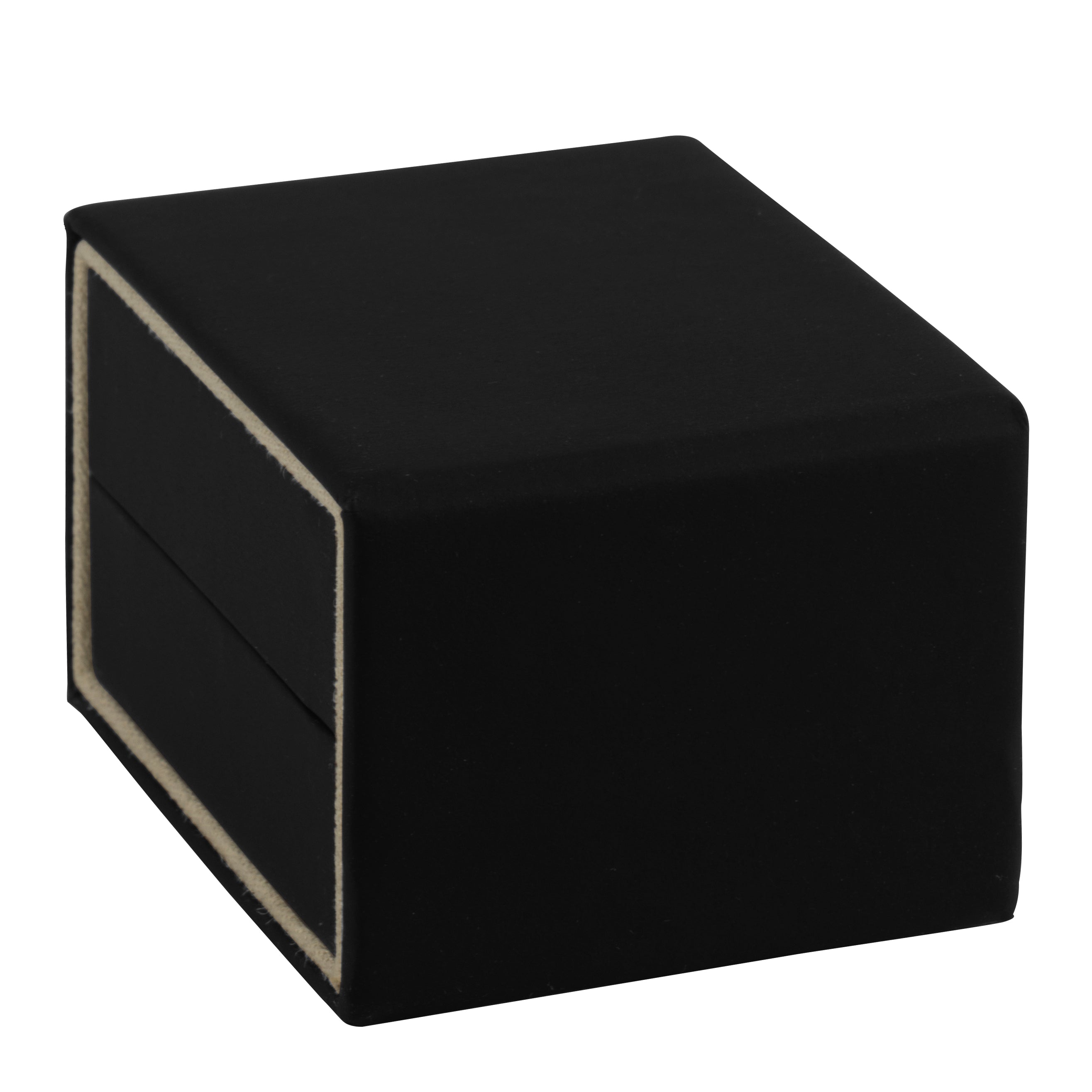 Matte Paper Covered Single Earring Box with Matching Moulded Sleeve