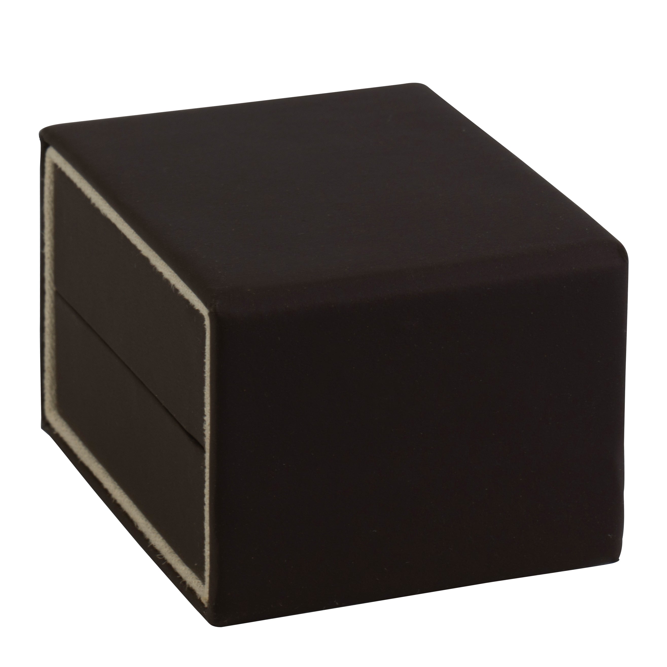 Matte Paper Covered Single Earring Box with Matching Moulded Sleeve