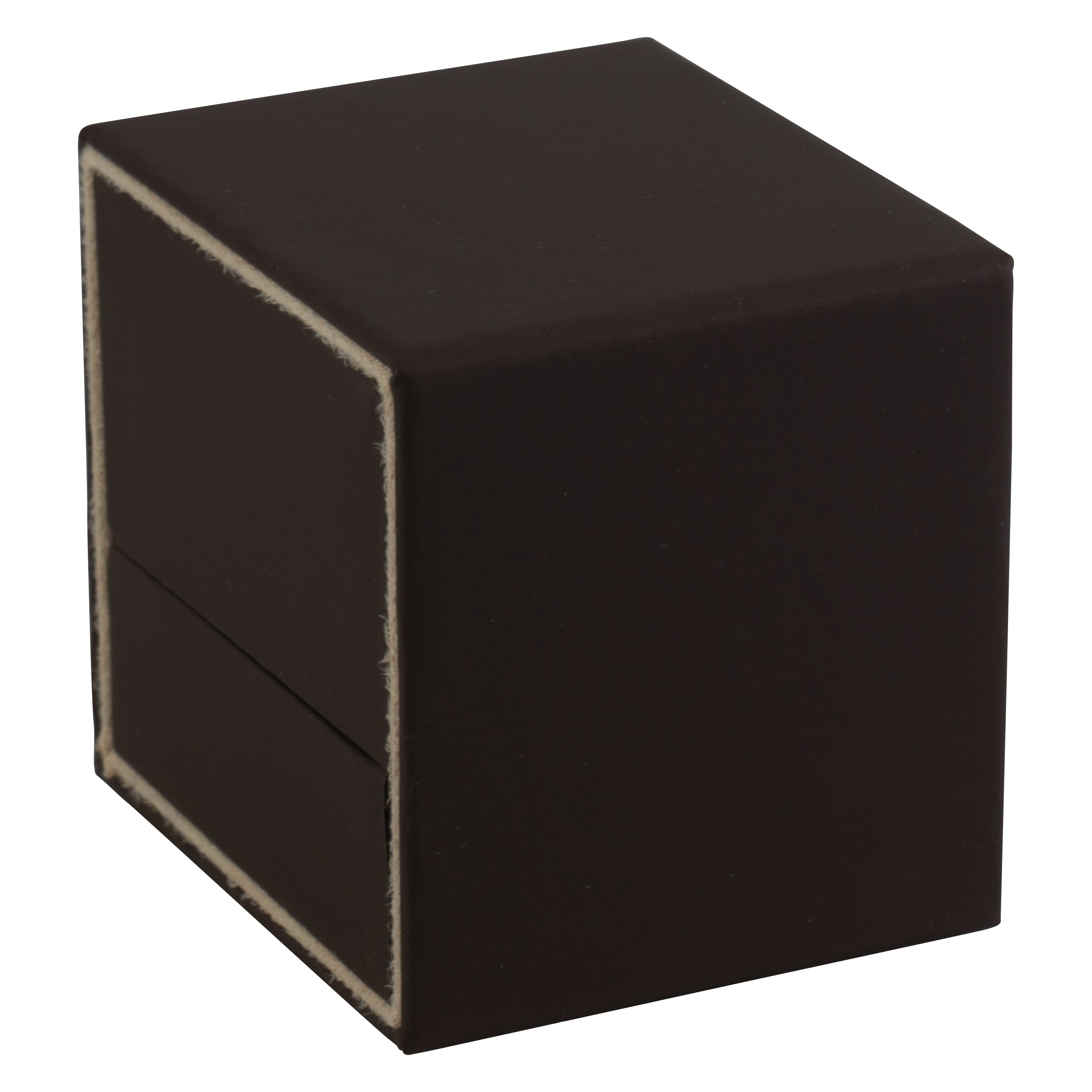 Matte Paper Covered Single Ring Box with Matching Moulded Sleeve