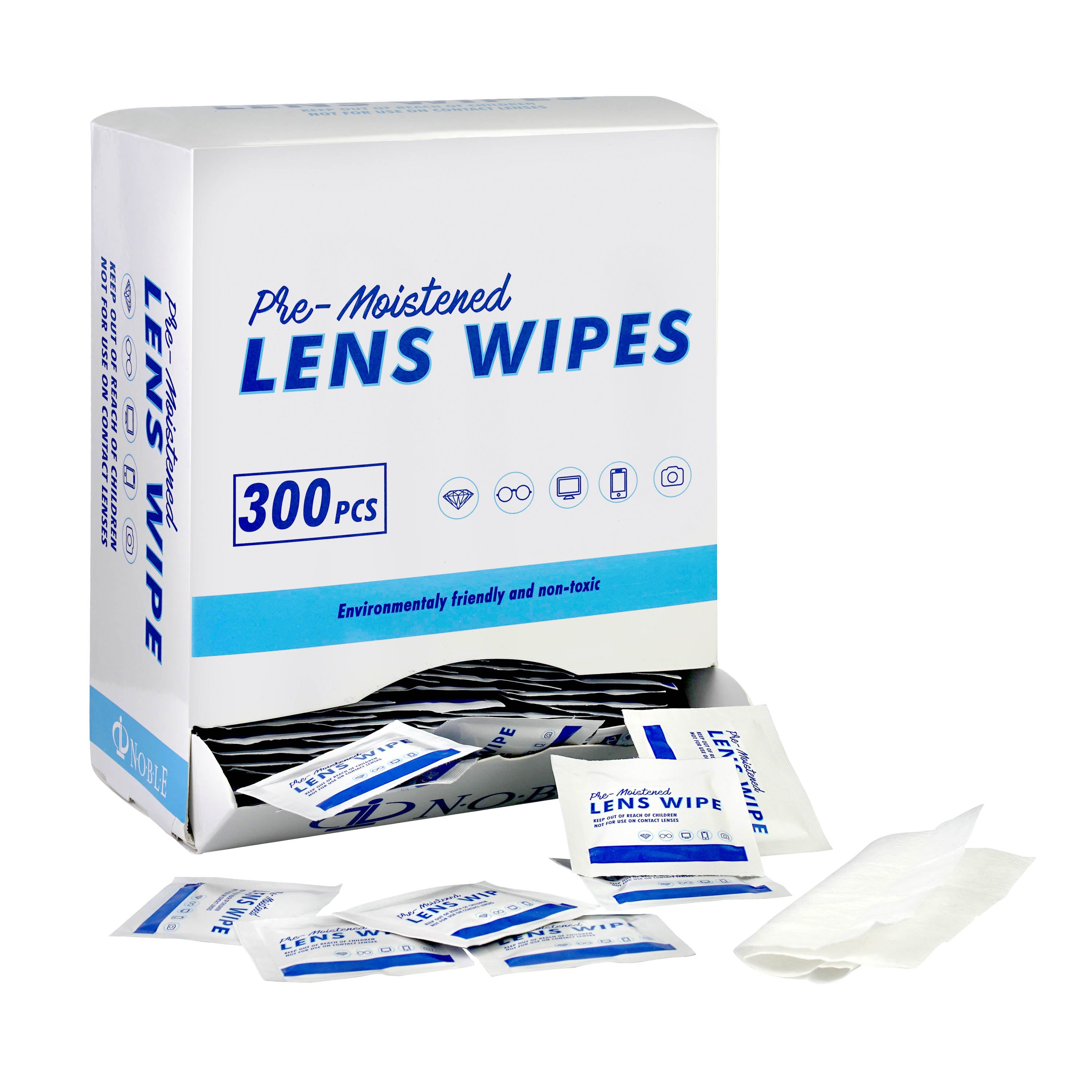 Pre-Moistened Lens Wipes