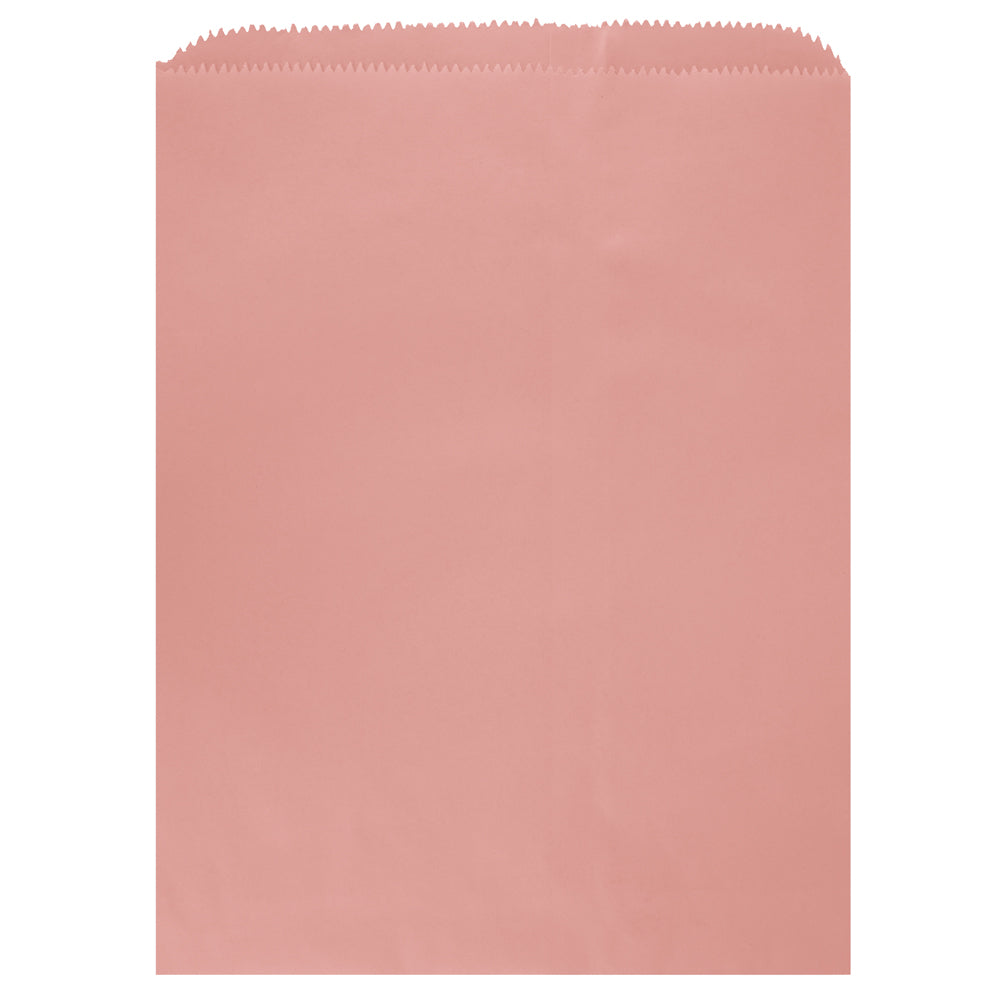 Colored Flat Paper Merchandise Bag