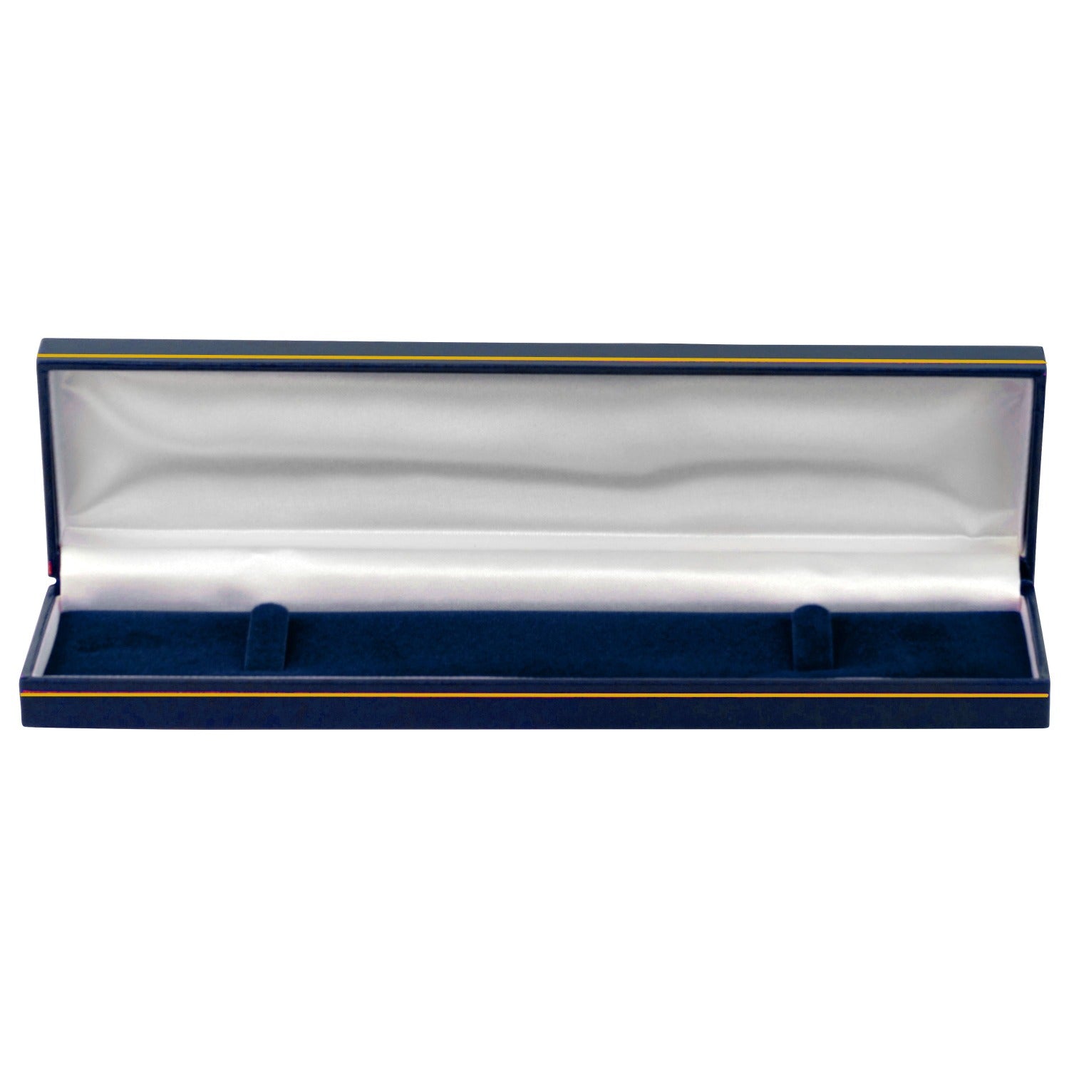 Paper Covered Bracelet Box with Gold Accent