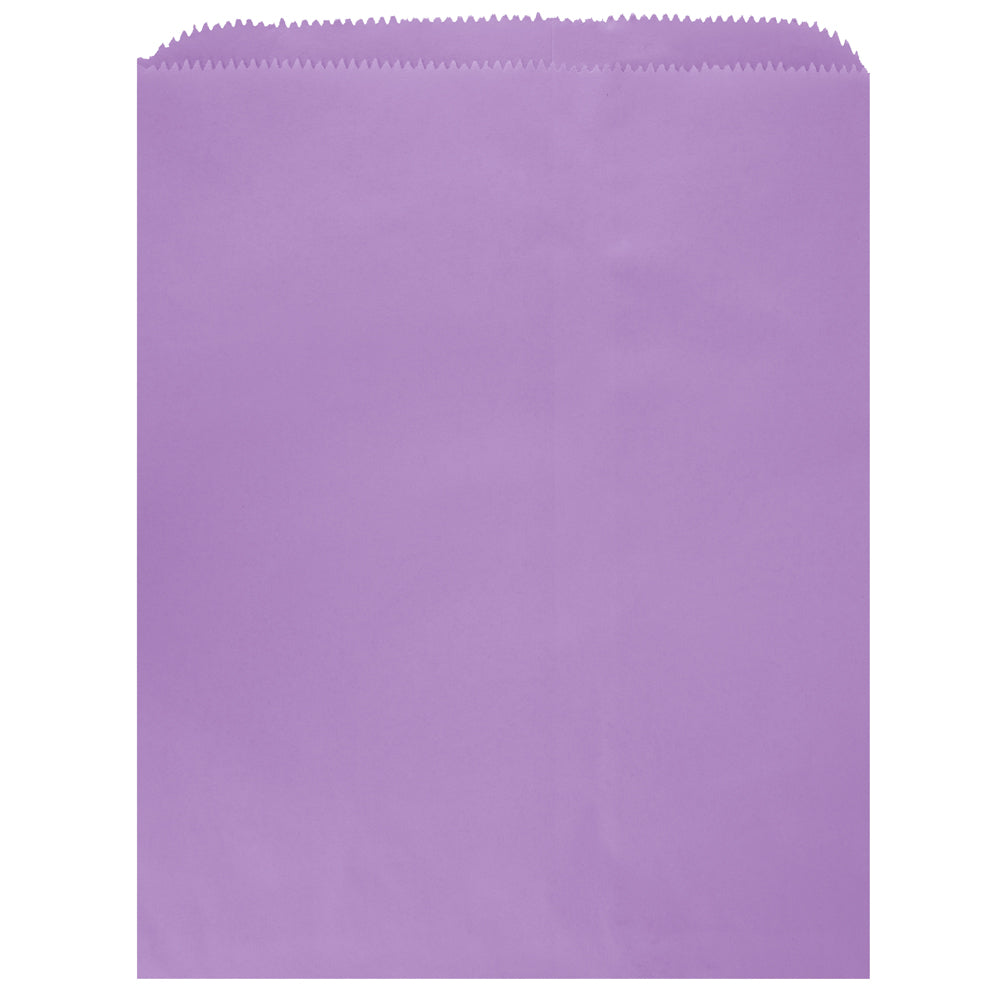 Colored Flat Paper Merchandise Bag