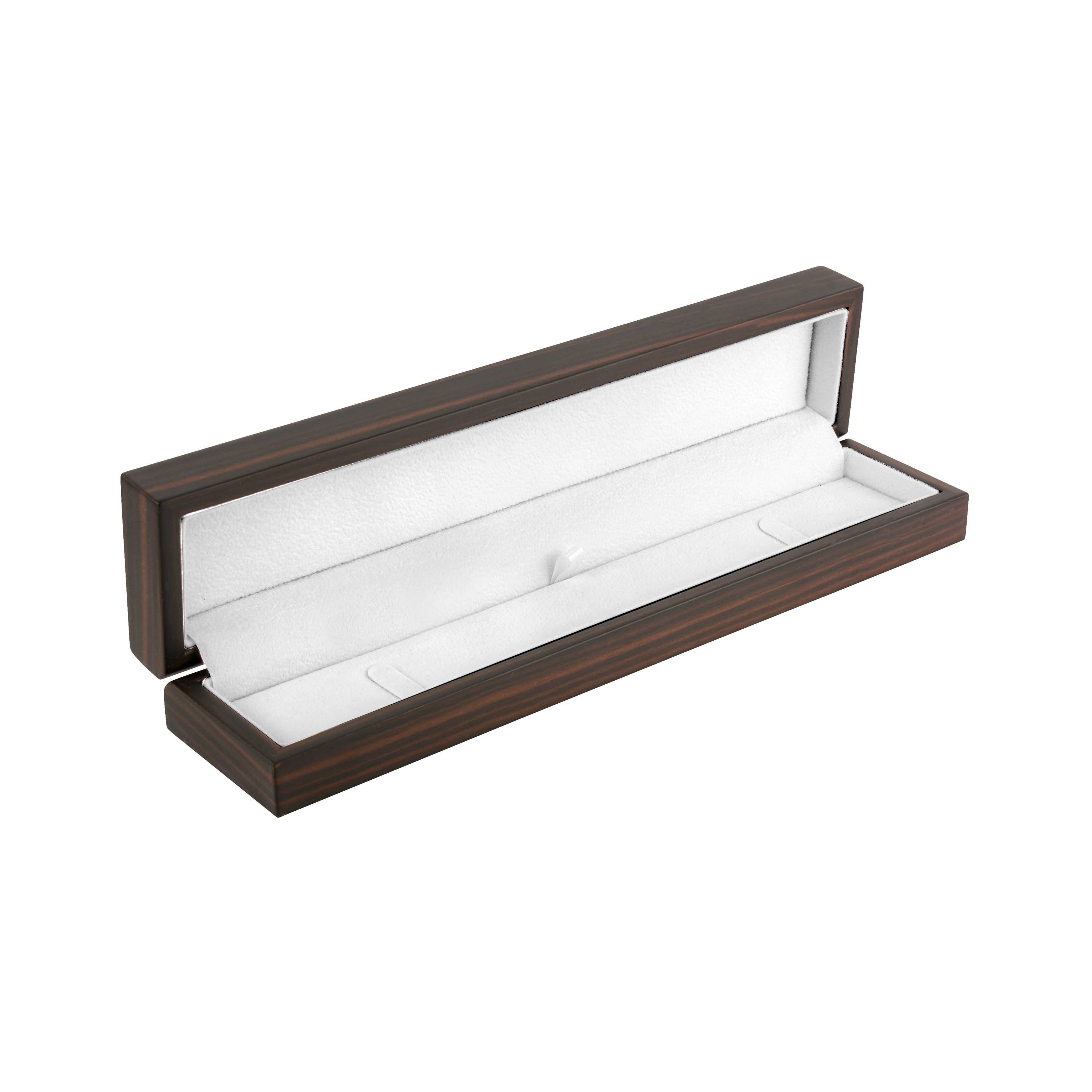 Brown Zebra Wood Bracelet Box