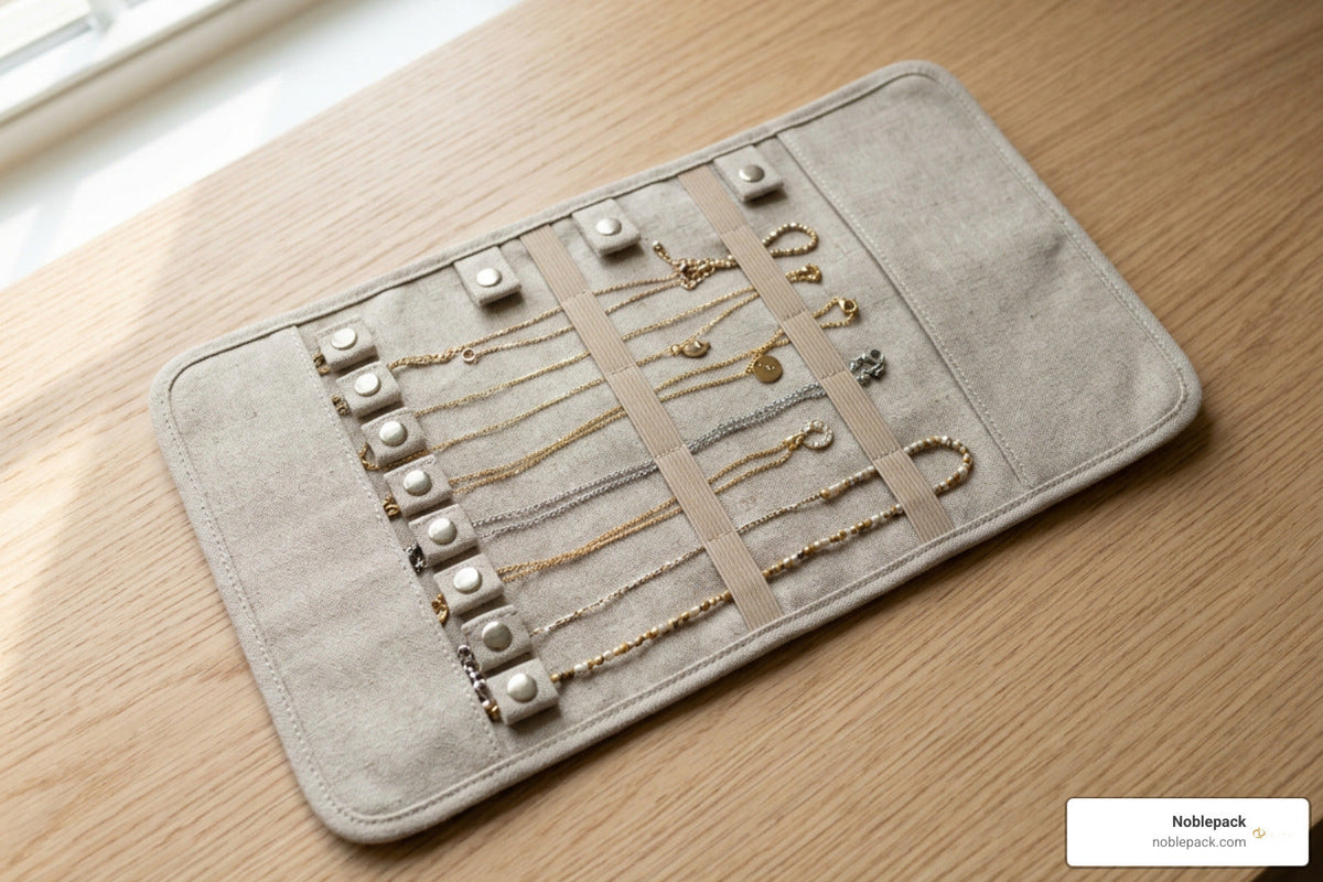 Say Goodbye to Travel Tangles with Smart Necklace Organizers