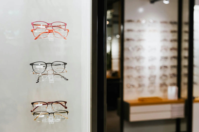optical display cases