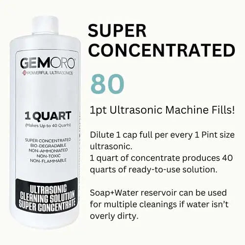 Ultrasonic Cleaning Solution Super Concentrated