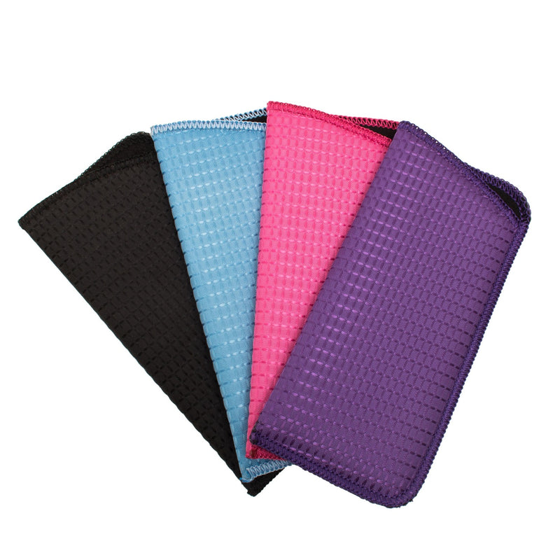 Assorted Colors Diamond Pattern Slip In Optical Case