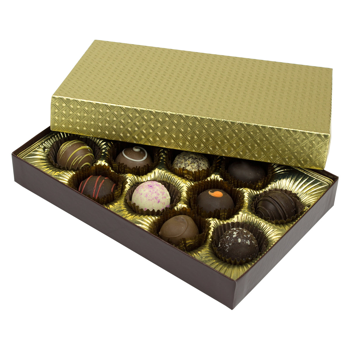 Rigid Chocolate Box with Lid