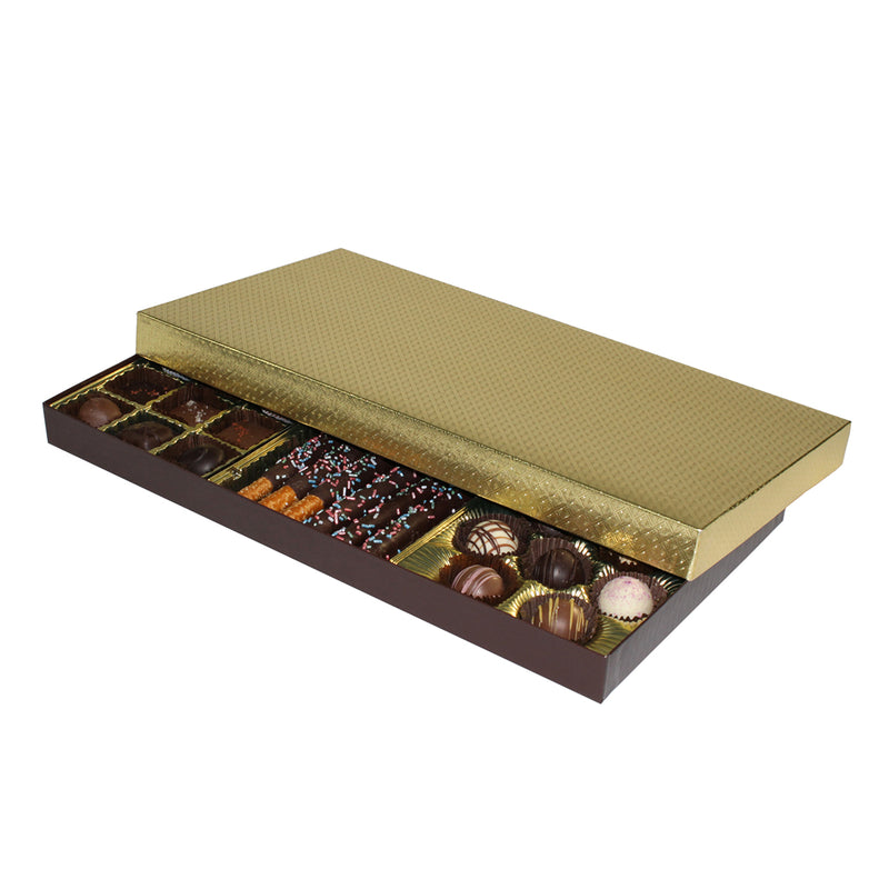 Rigid Chocolate Box with Lid