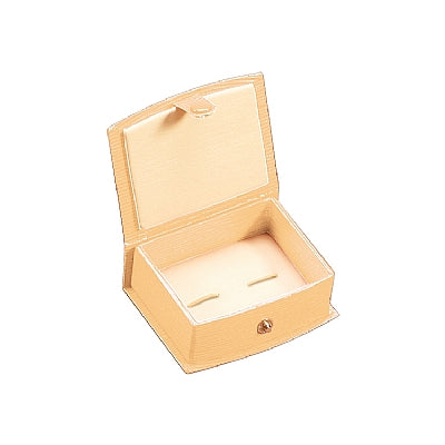 Textured Leatherette Cufflink Box