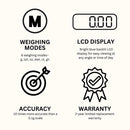 Platinum Digital Countertop/Portable Balance Scale PRO501VXP