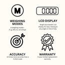 GemOro Premium Class Carat Scale Platinum PCT101 100CT X 0.005CT