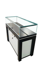 Dark Wood-White Gloss Showcase