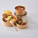 Kraft Salad Entree Bowls with PET Lids