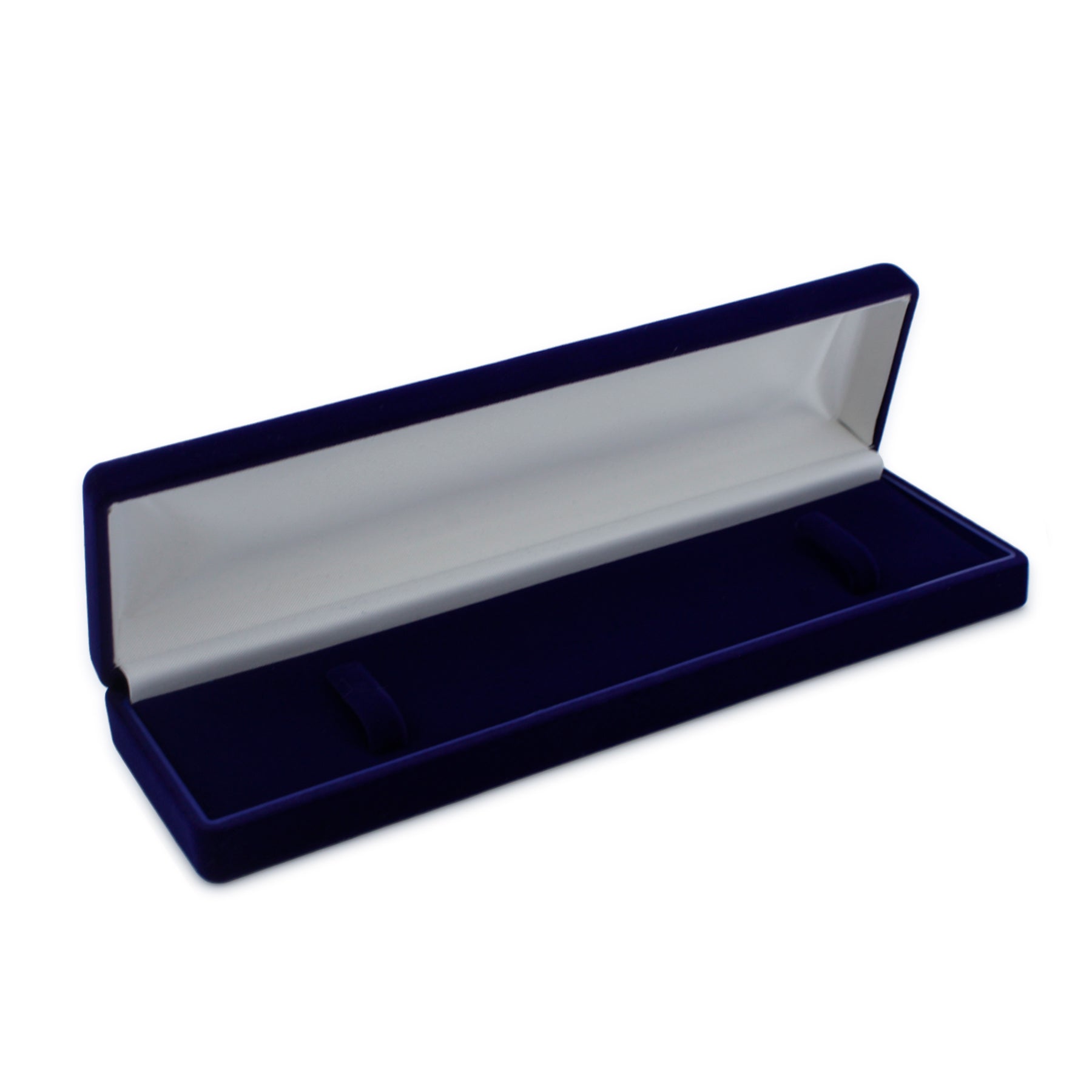 Suede Bracelet Box with White Two-Piece Packer