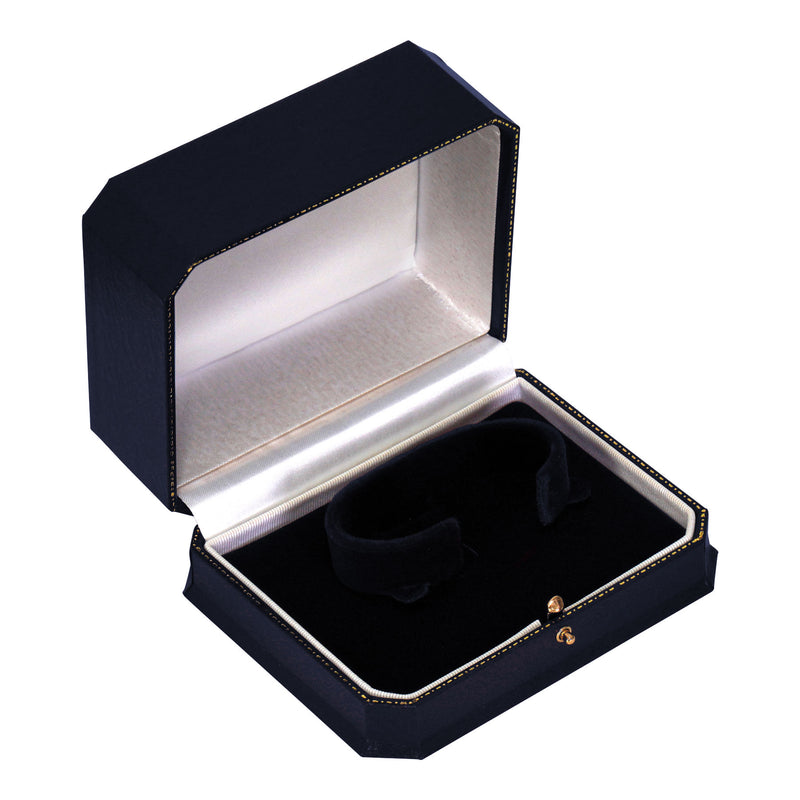 Leatherette Bangle or Watch Box with Velvet Interior