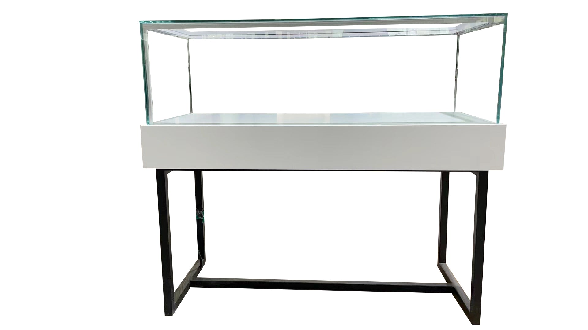 Aluminum Framed Jewelry Display Showcase