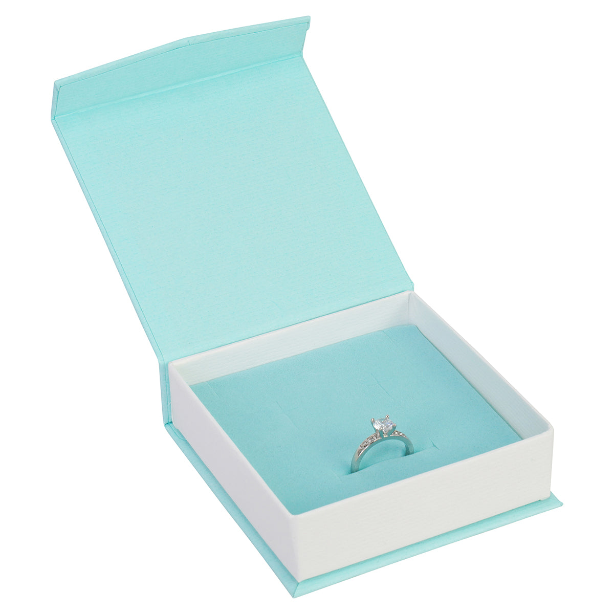 Magnetic V-Front Medium Pendant/Earring/Ring Box