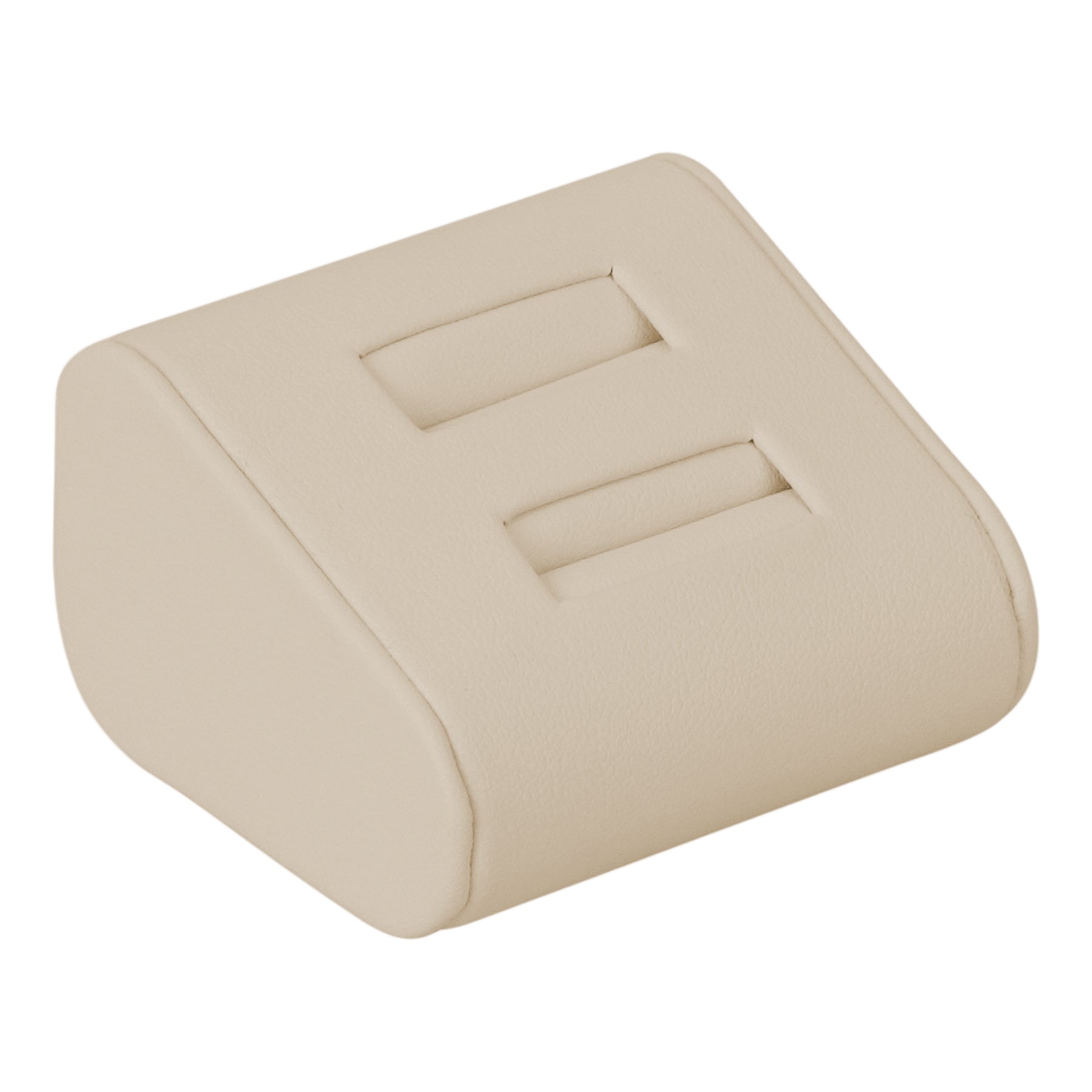 Leatherette Double Ring Display