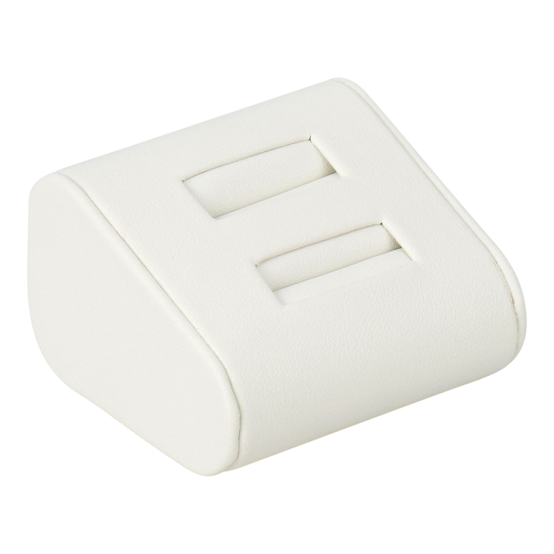 Leatherette Double Ring Display