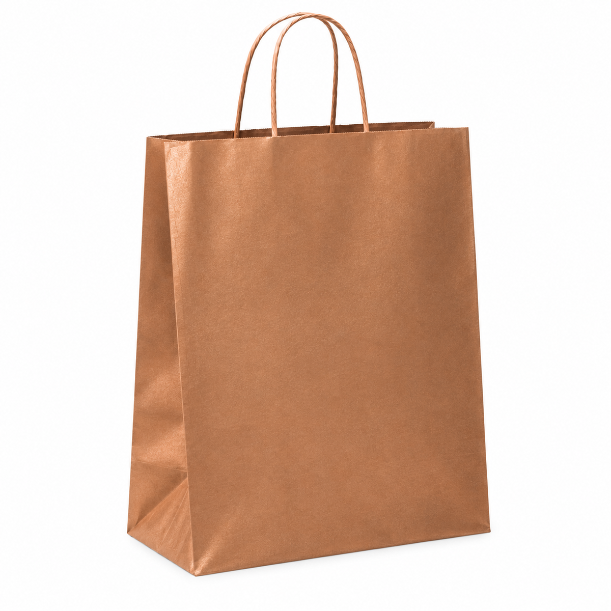 Copper Metallic Tinted Kraft Paper Bag - 16" x 6" x 19 1-4"