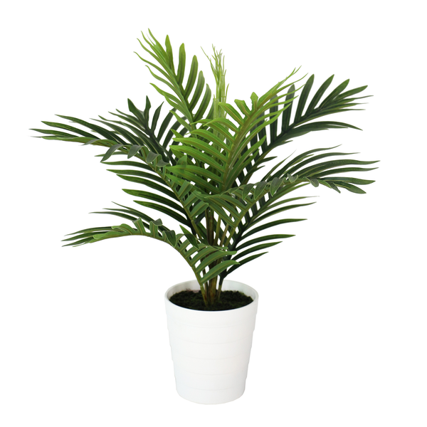 faux palm plants Mini Palm Tree Replica