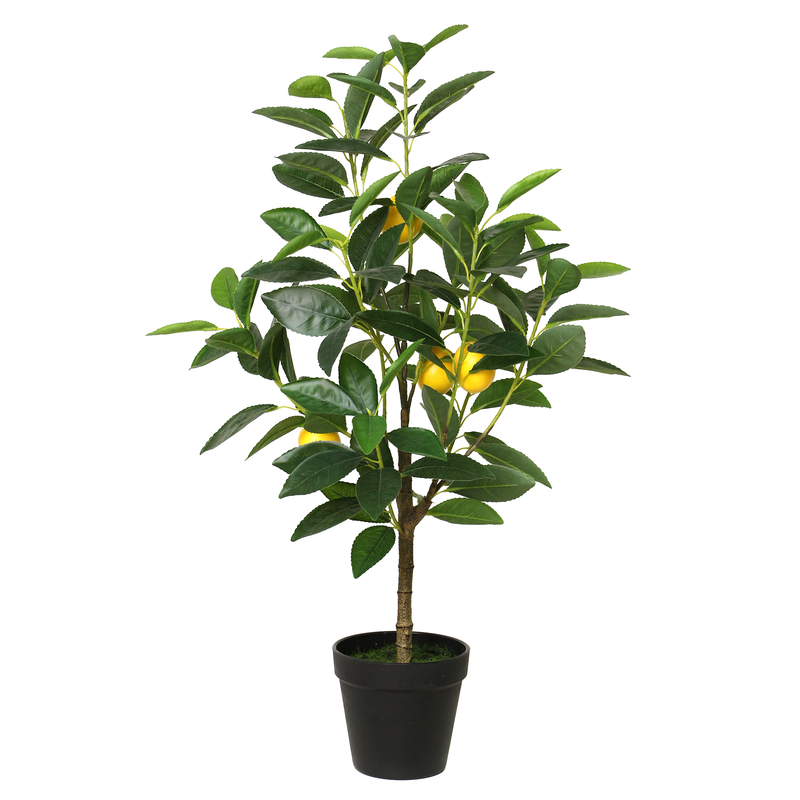 Mid-Sized Artificial Lemon Tree