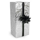 Metallic Silver Swirls Designed Jewellers' Wrapping Paper