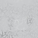 Metallic Silver Swirls Designed Jewellers' Wrapping Paper