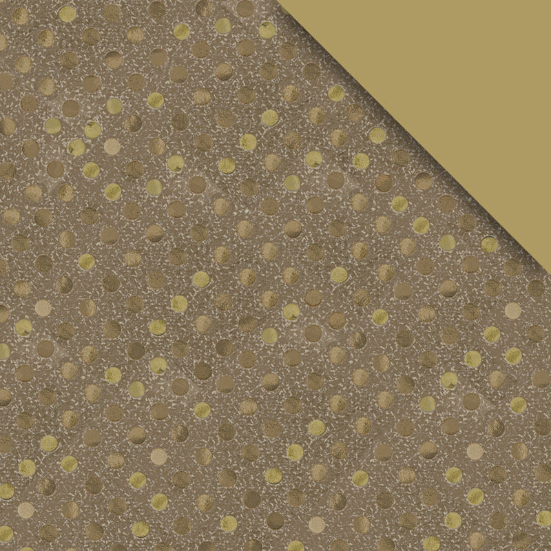 Metallic Dots Two-Sided Jewellers' Wrapping Paper