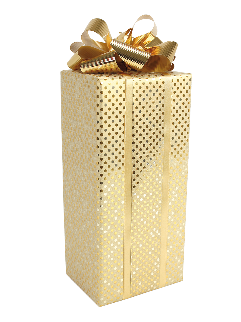 Metallic Dots Two-Sided Jewellers' Wrapping Paper