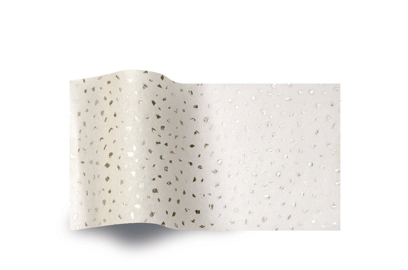 Silver Reflections Printed Tissue Paper