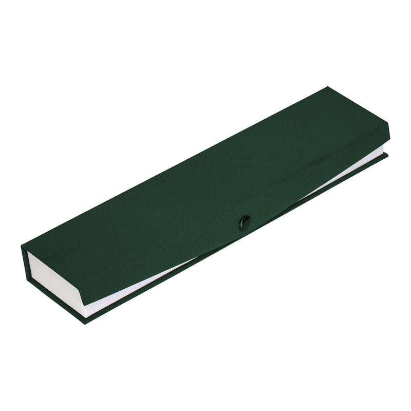 Textured Paper Covered Bracelet Box with White Insert