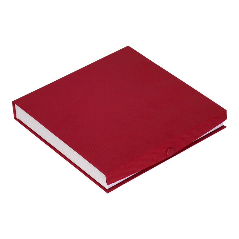 Textured Paper Covered Pearl Box with White Insert