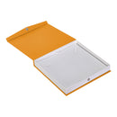 Textured Paper Covered Pearl Box with White Insert