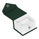 Textured Paper Covered Single Ring Box with White Insert