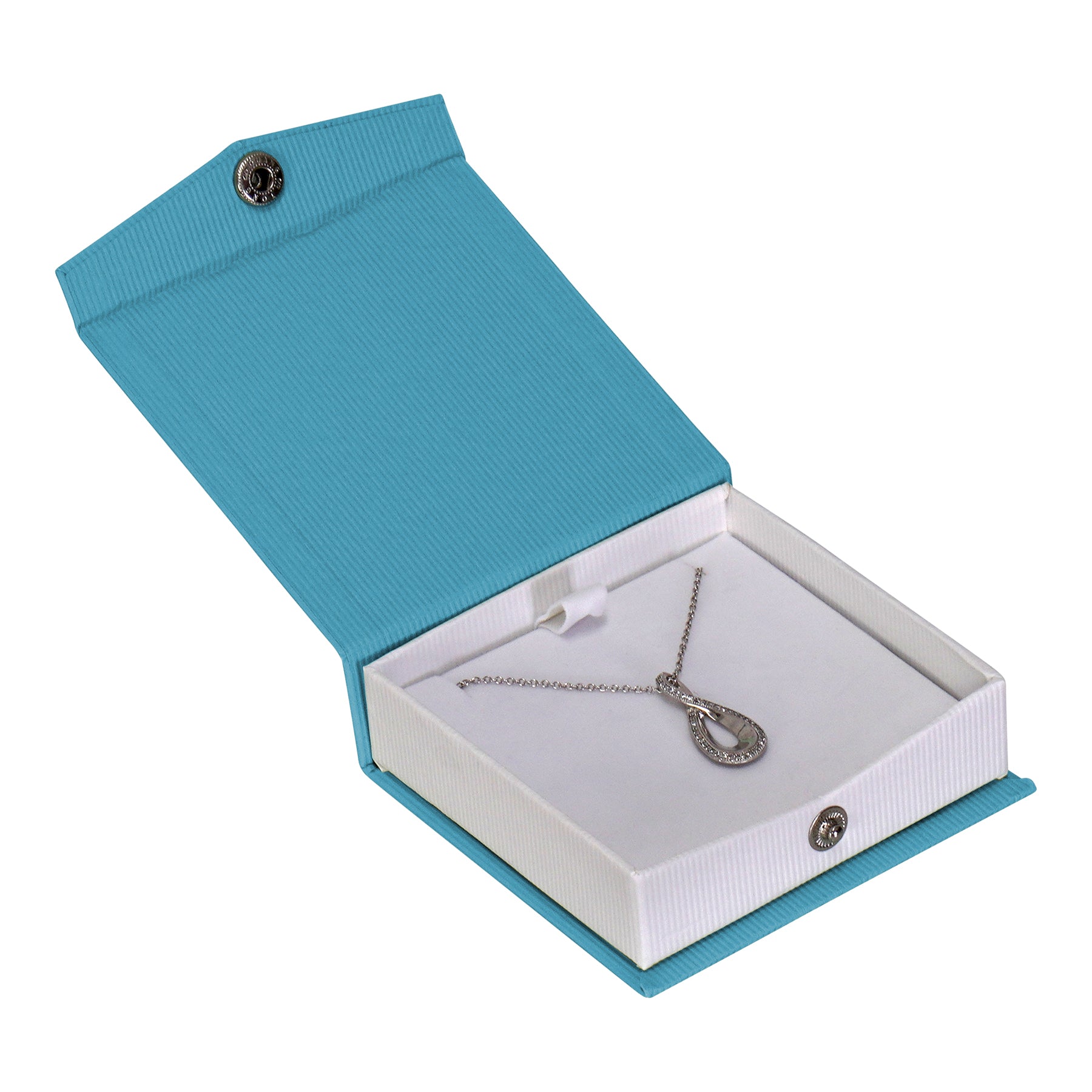 Textured Paper Covered Universal Box with White Insert