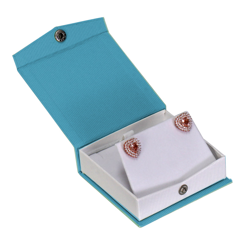 Textured Paper Covered Universal Box with White Insert