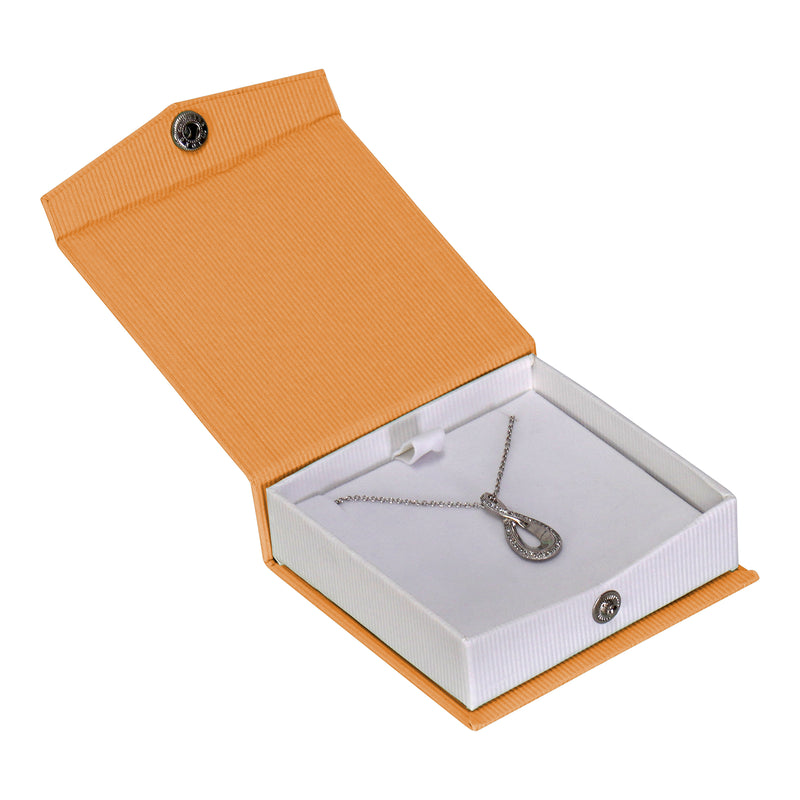 Textured Paper Covered Universal Box with White Insert