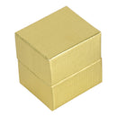 Silver and Gold Linen Cotton Filled Cardboard Box