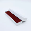 Suede Bracelet Box with White Two-Piece Packer