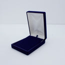 Suede Large Pendant Box with Matching Two Piece Packer