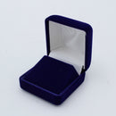Suede Earring Box with Matching Two Piece Packer
