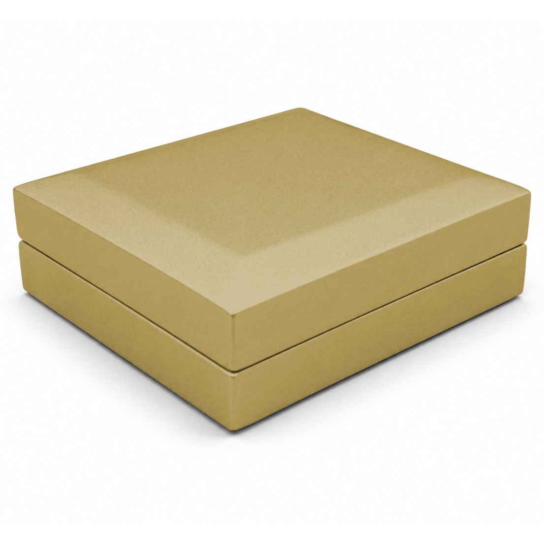 Genuine Wood Universal Box with White Leatherette Interior