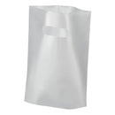 HDPE Frosted Die Cut Plastic Merchandise Bags