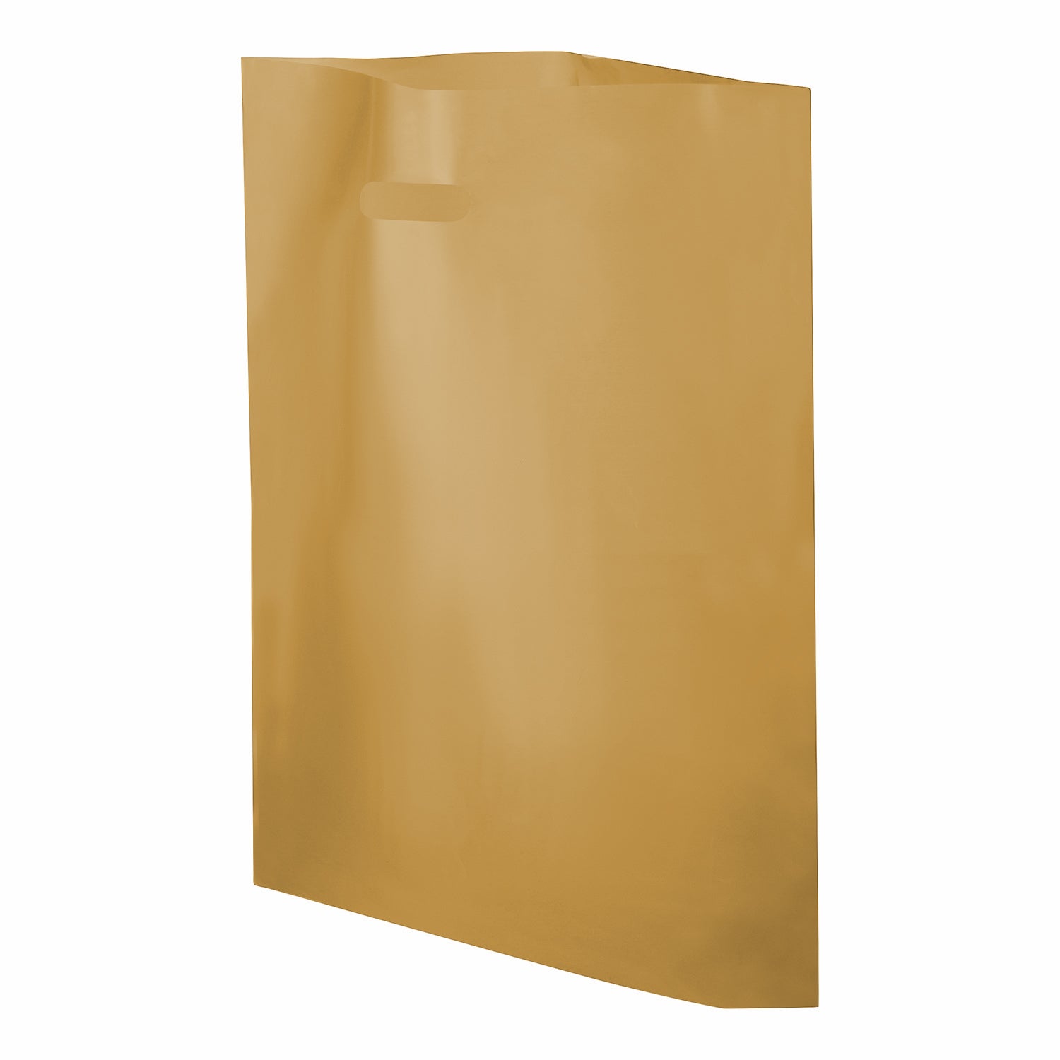 HDPE Frosted Die Cut Plastic Merchandise Bags