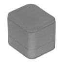 Suede Earring Box with Matching Two Piece Packer